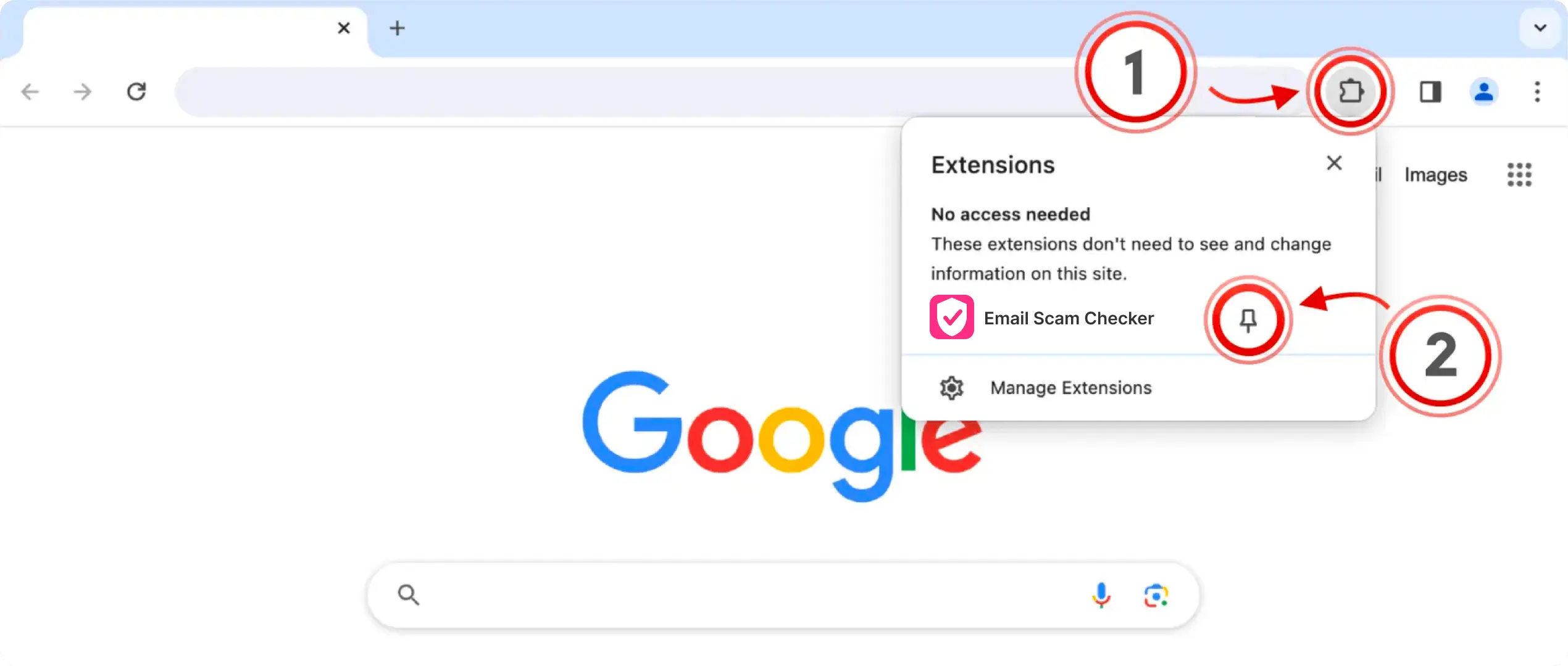 Email Scam Checker working in your email inbox